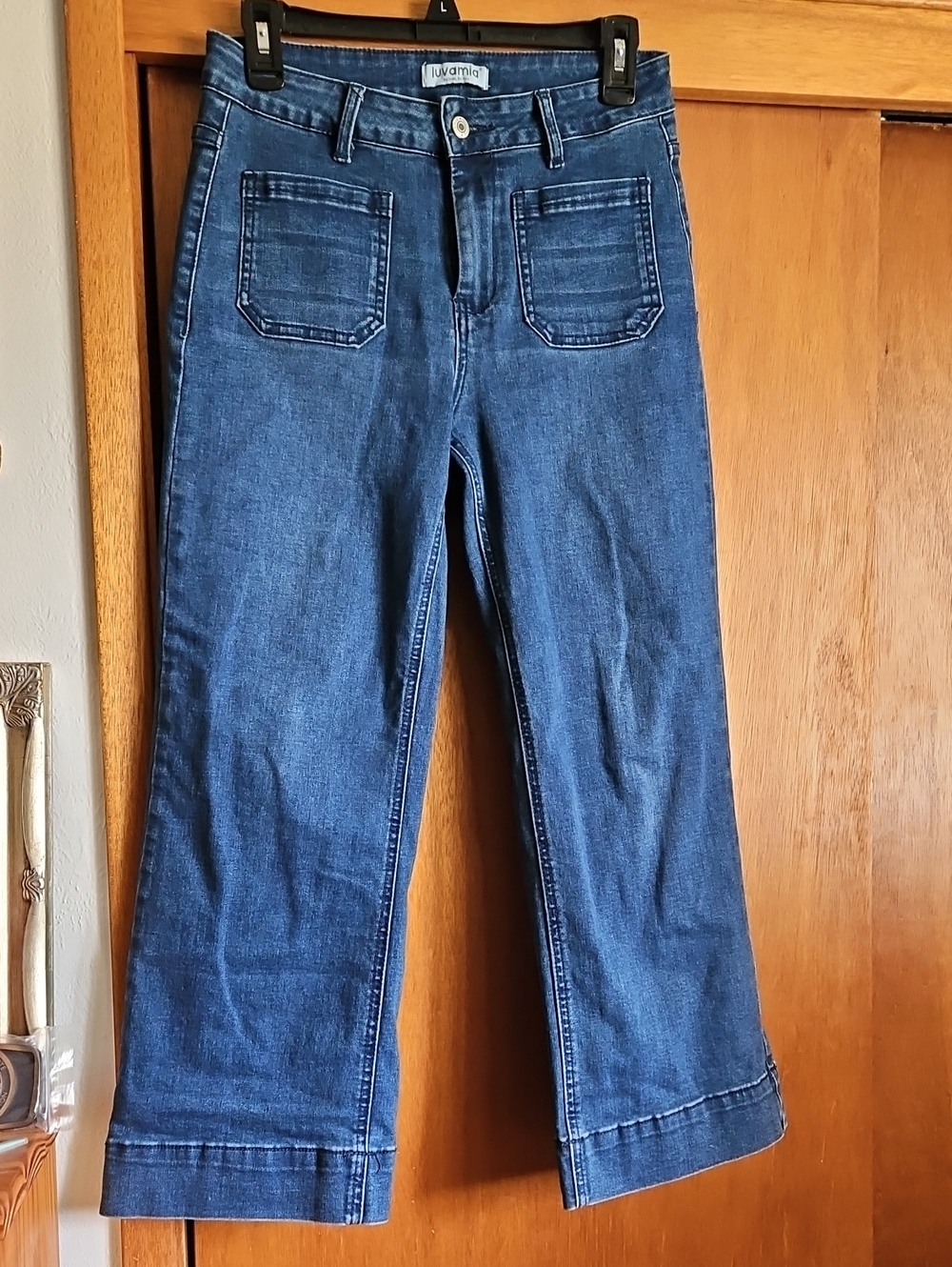 Luvamia Wide Leg Jeans Sz Medium